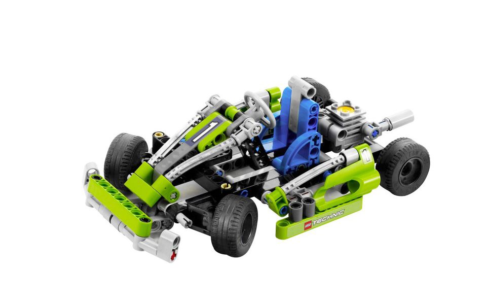 乐高 lego 8256 科技机械组 卡丁车 2009速拼评测