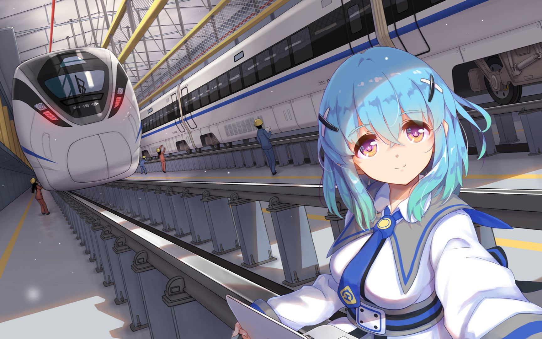 【中国国铁】站内观测:和谐号380d担当g8553次 永