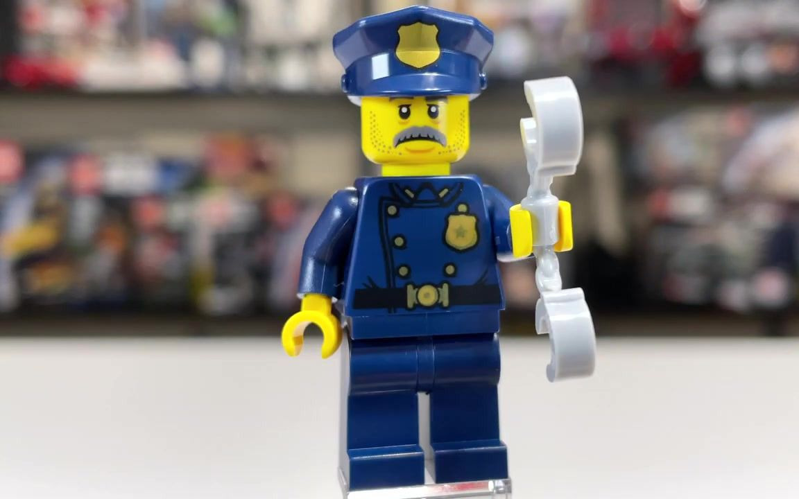 乐高测评2021街景10278警察局评测