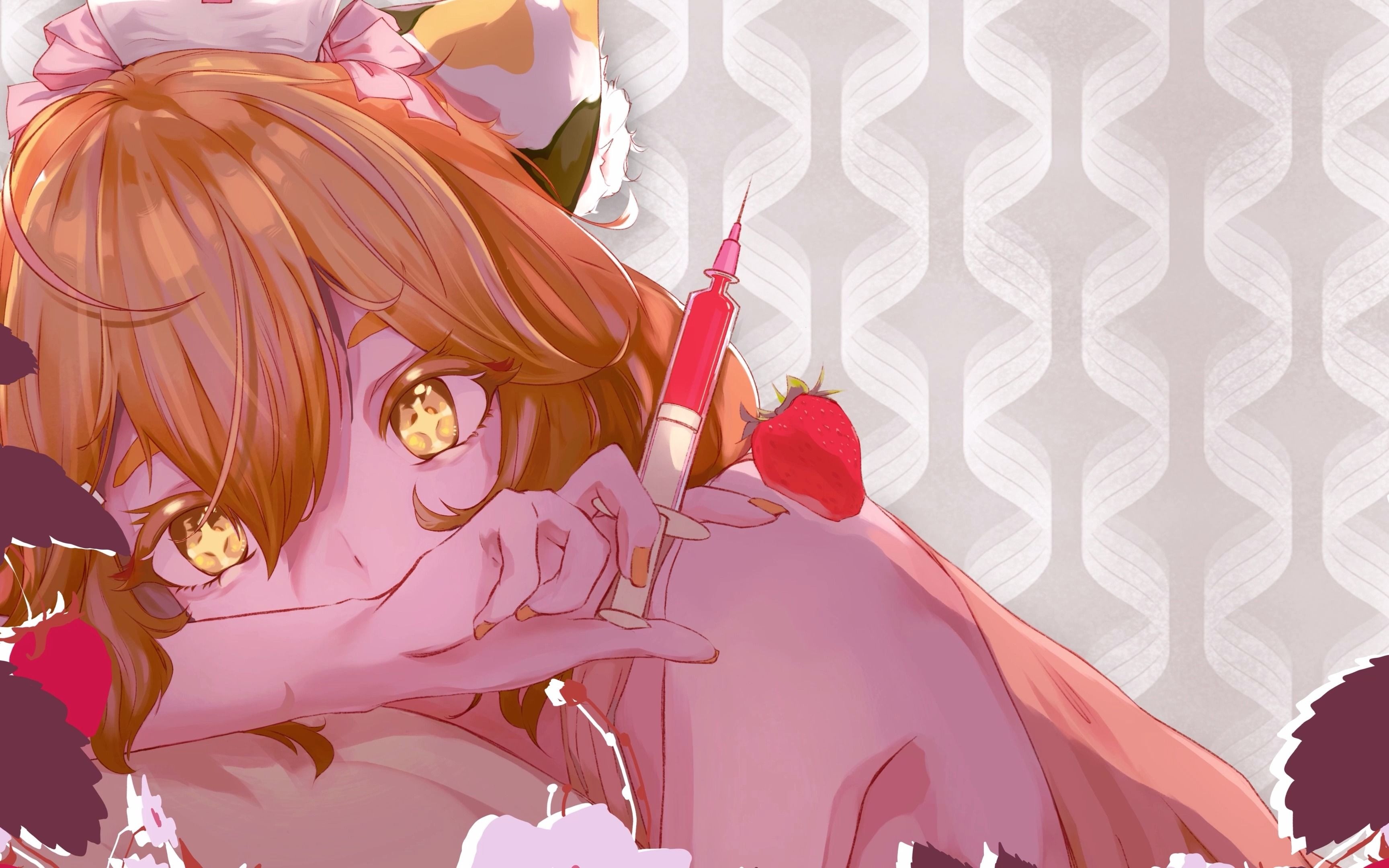 【动态壁纸·吉吉kiti】猫娘打针睡觉觉