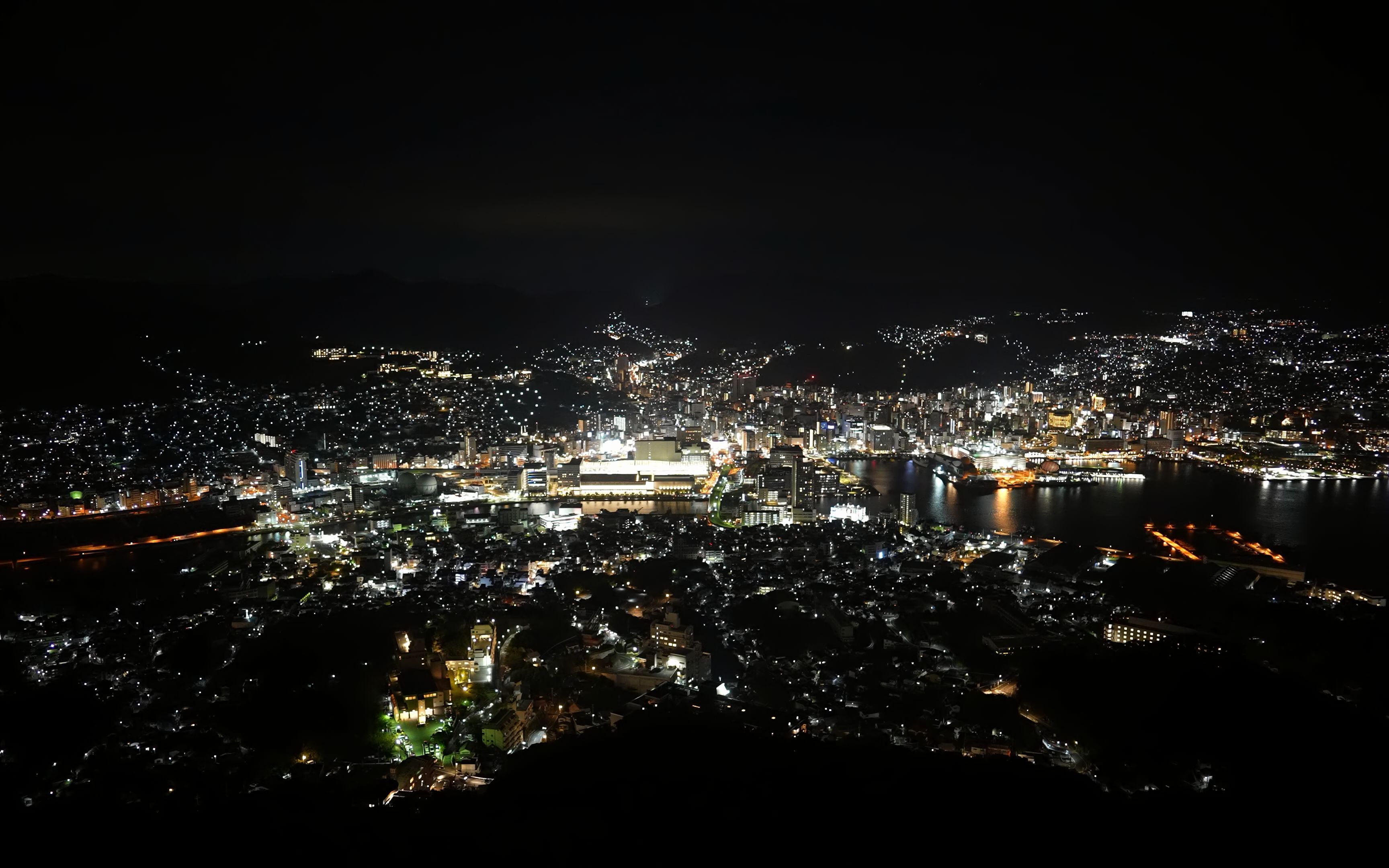 【超清日本】【长崎县】【4k】2022 长崎市 长崎的夜景_哔哩哔哩_bili