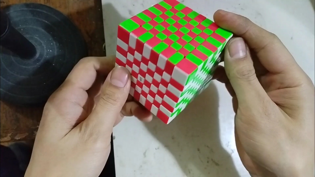 (魔方)八阶棋盘花式