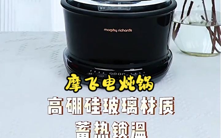 摩飞电炖锅,大容量速热更隔热!
