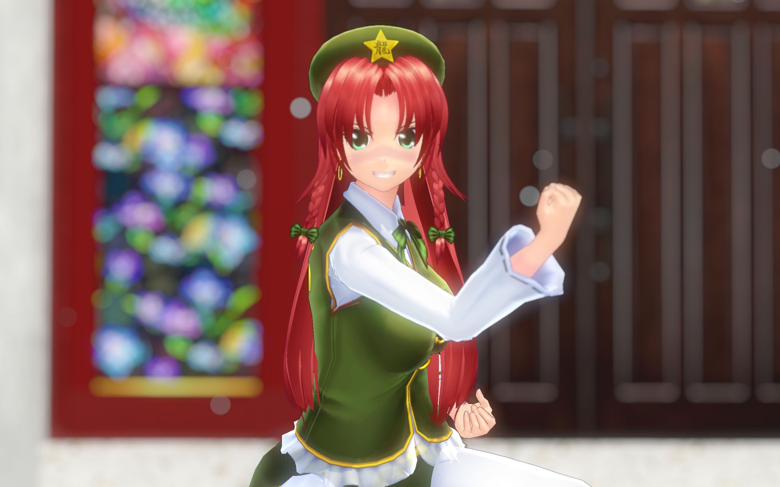 【mmd】红美铃:与其说是武,不如说是舞!(1 2 fan club-新编舞蹈)