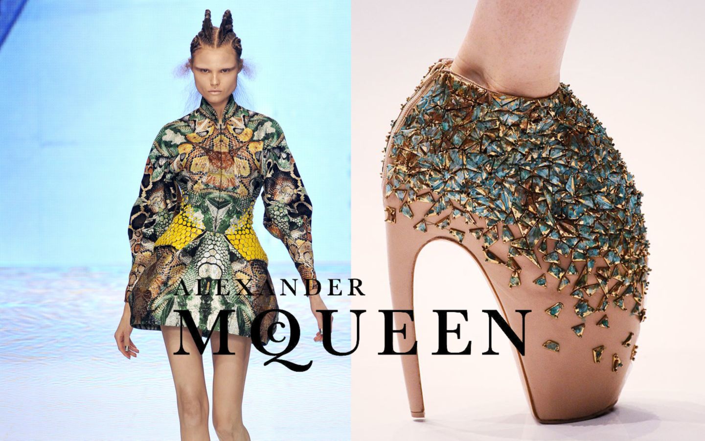 【必看经典】麦昆超神秀场!Alexander McQueen  2010春夏高级成衣大秀哔哩哔哩bilibili