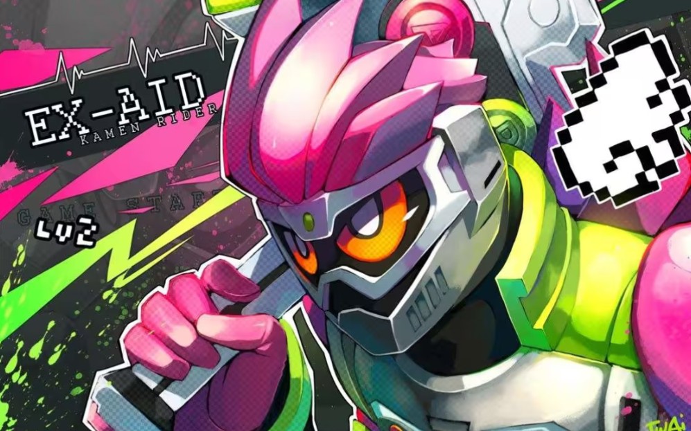 90后熊亚模玩,假面骑士exaid,万代,宝生永梦,粉麦,非凡动作x,玩转卡带