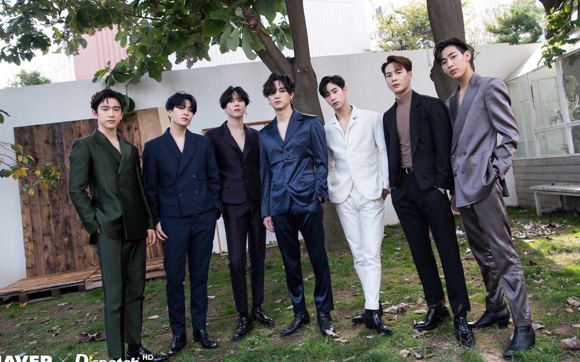 【got7】d社"呼唤我的名字" 画报拍摄花絮超清1080p