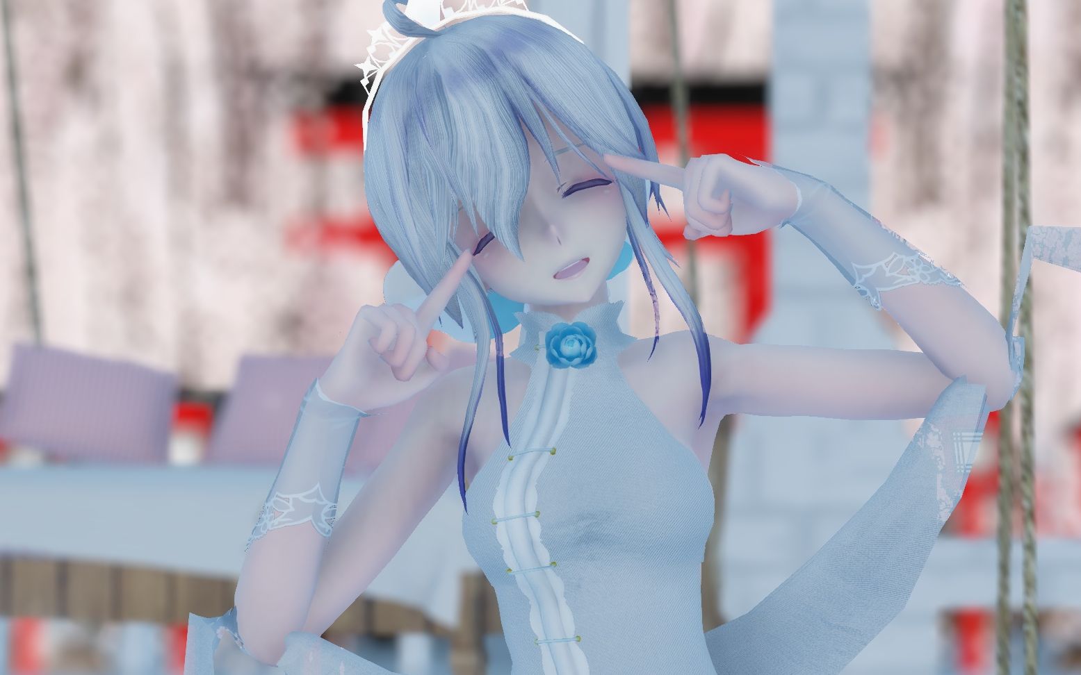 昨天晚上,弱音真的很棒棒哦=w=花嫁弱音の恋爱循环