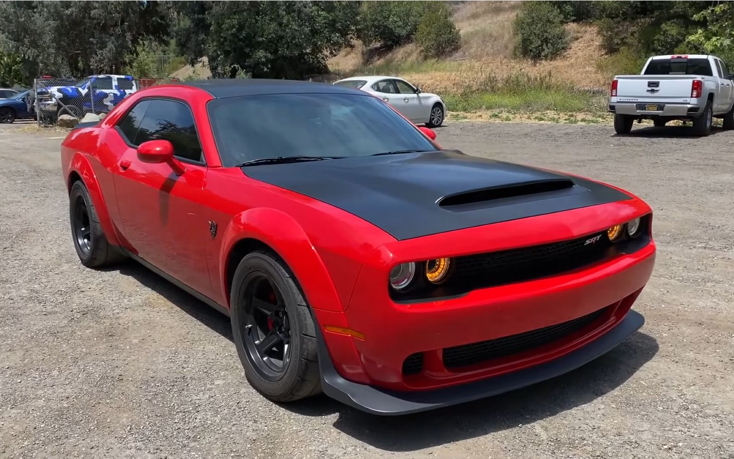 猛兽肌肉车 道奇挑战者恶魔 dodge challenger srt demon 第一视角