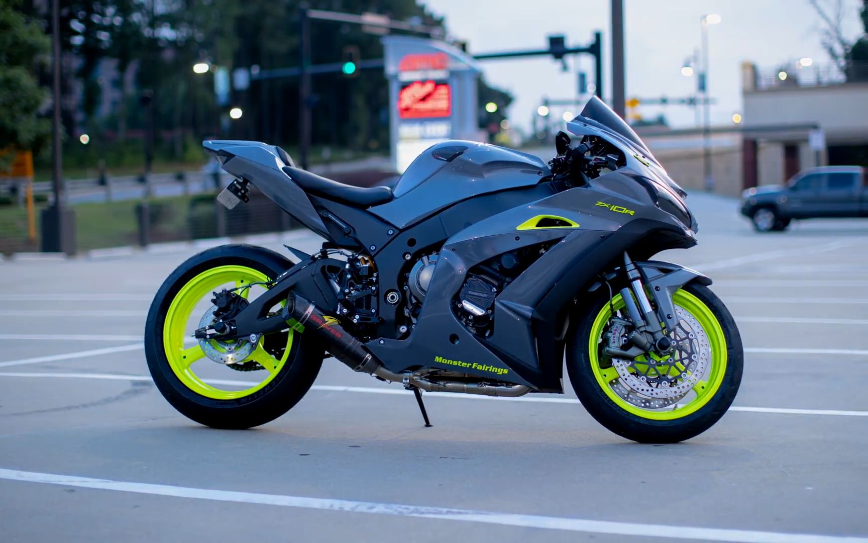 川崎zx-10r最帅改装,还有比这更帅的吗?