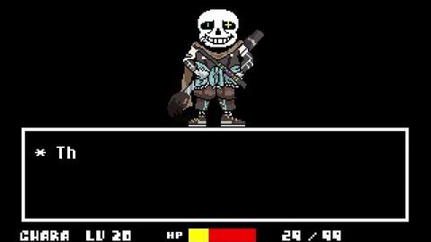 Undertale Ink Sans Phase 2 The Last Au ○ 4K 60FPS HDR