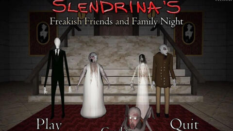 搬运]Slendrina's Freakish Friends and Family Night Gameplay