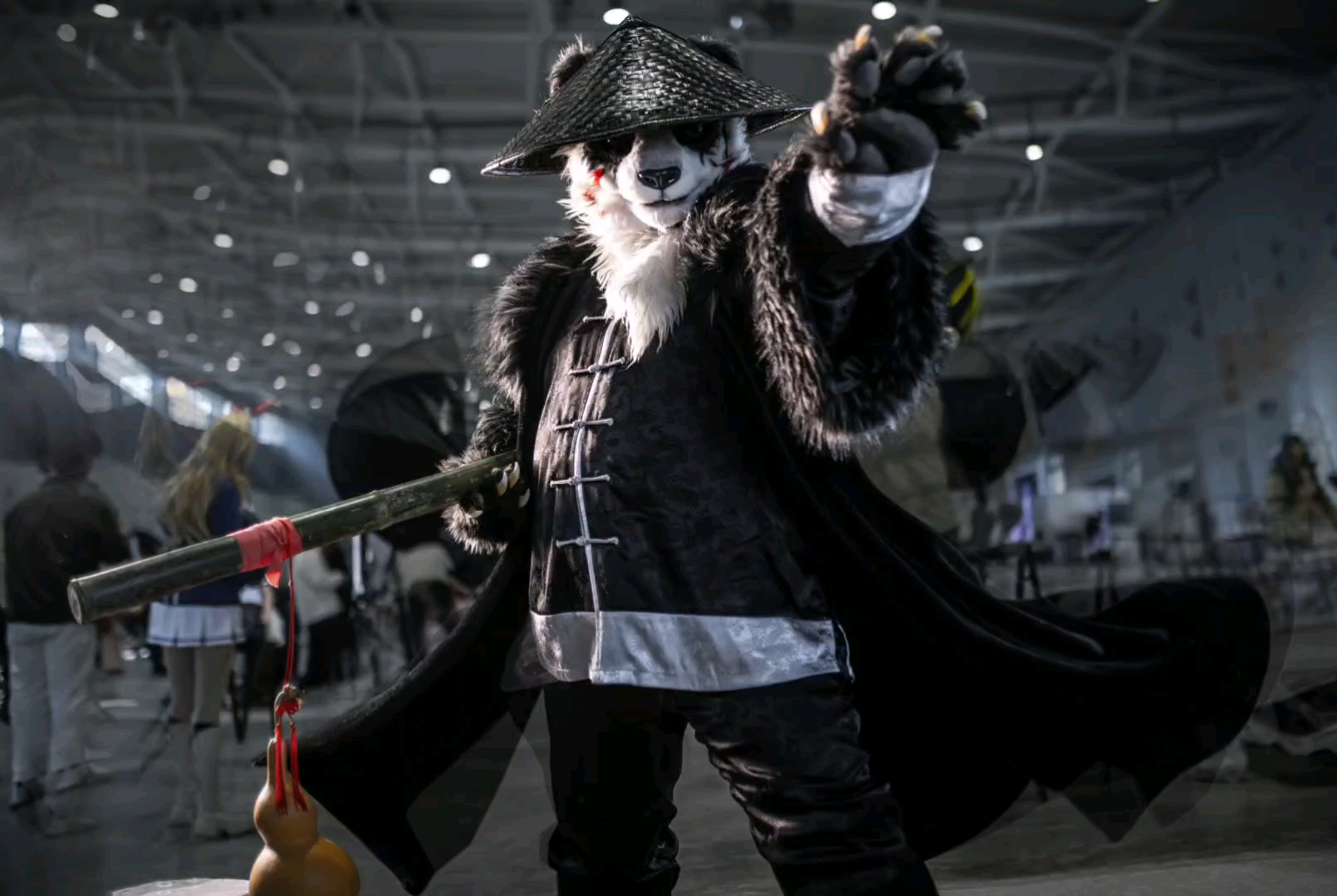 【写实兽装】兽装穿搭之cos熊猫酒仙