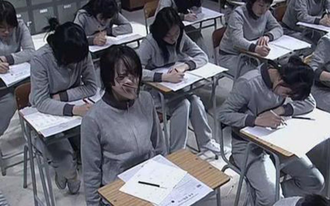 [图]开学考试后女孩精神崩溃！她眼中的学校竟变成了地狱！