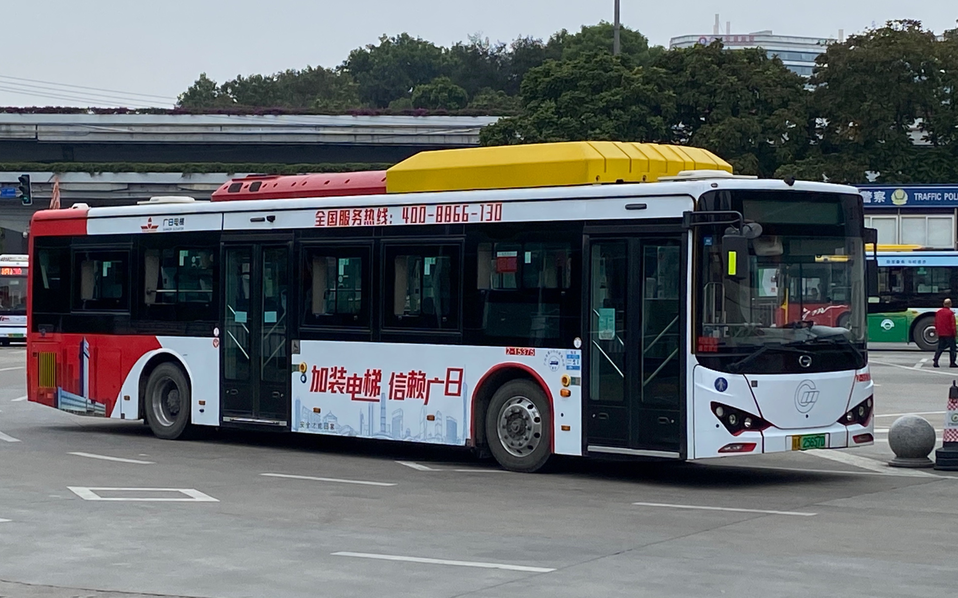 【pov72·连接火车站及五山高校区的brt客流大线】广州公交 b10 华观