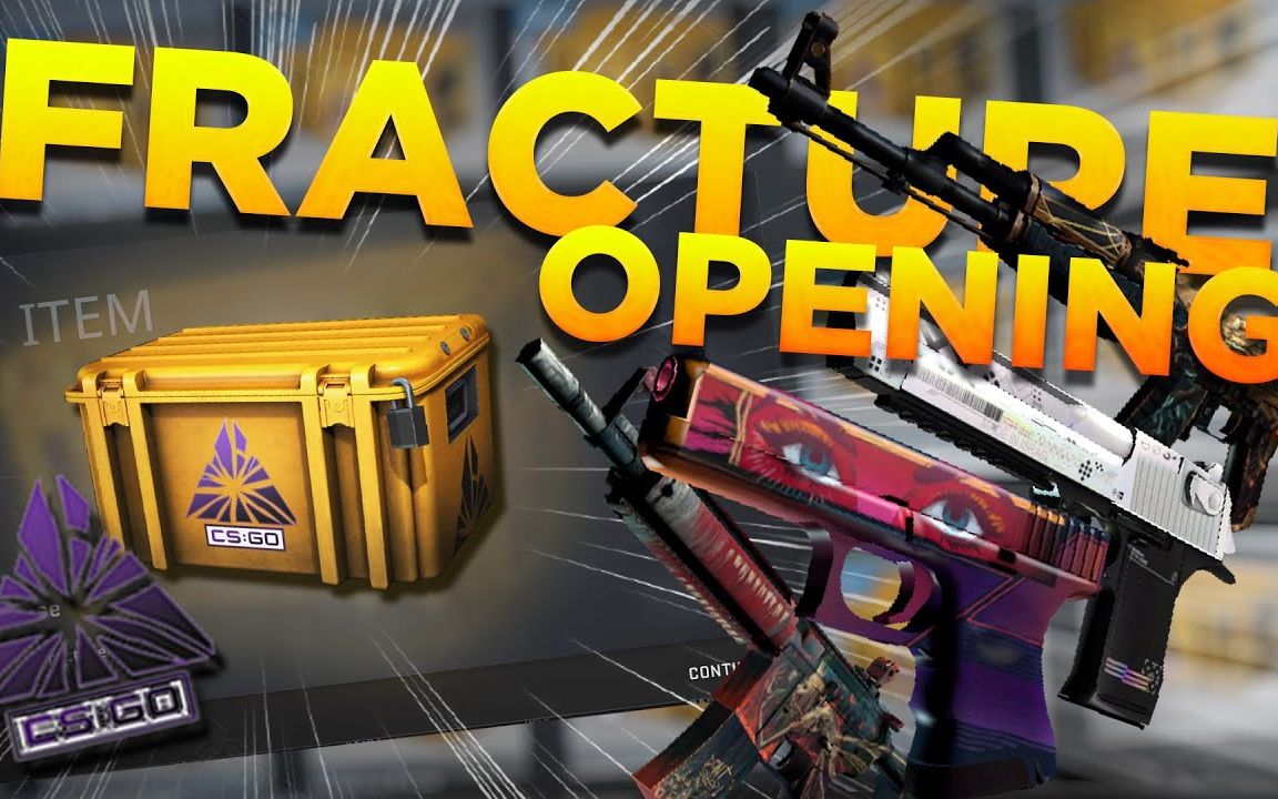 「Sparkles CS:GO」开新箱子了！Fracture武器箱开箱_哔哩哔哩 (゜-゜)つロ 干杯~-bilibili