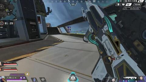 Apex单局 S13钻排和天榜强者交战 哔哩哔哩