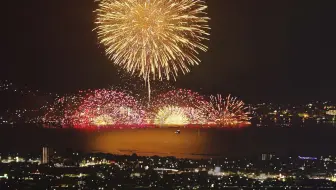 4k Fujisawa Enoshima Fireworks Festival 江之岛花火大会16 哔哩哔哩 Bilibili
