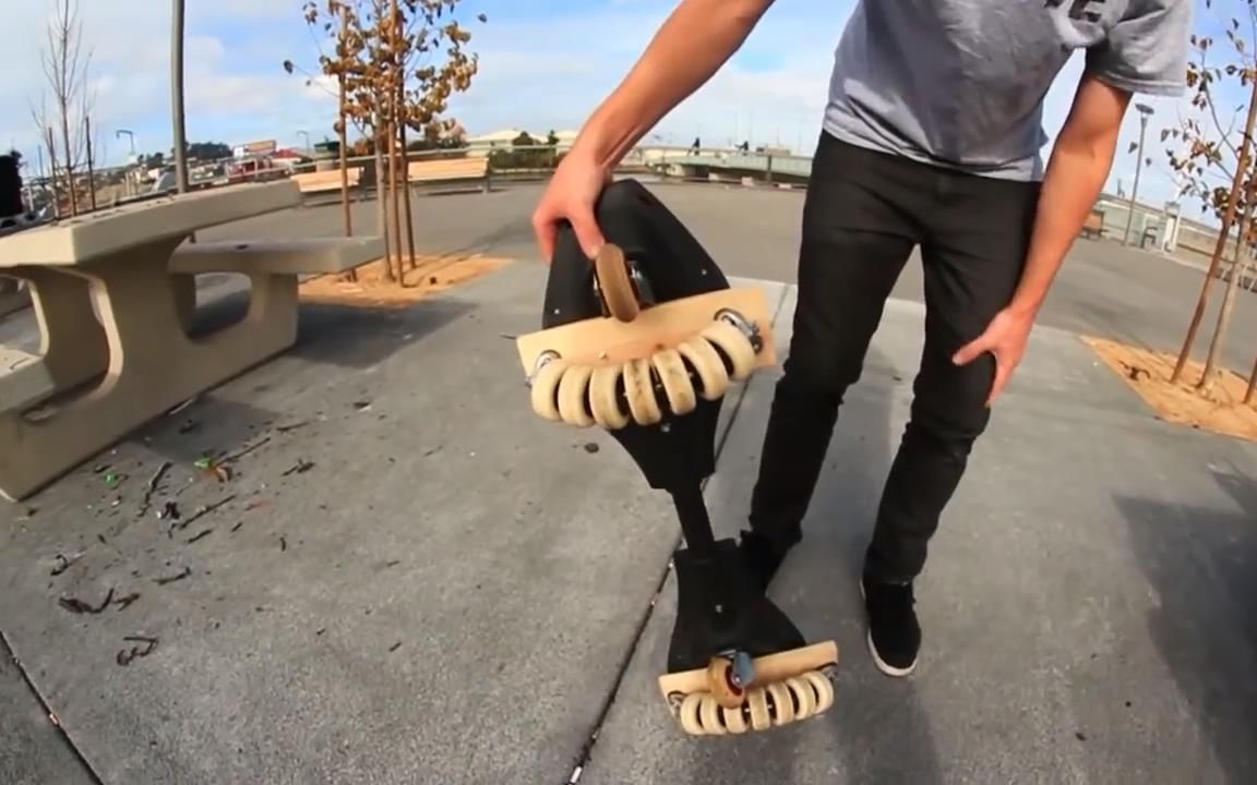 多轮滑板flowboard 石头剪刀布 大家都抢着玩