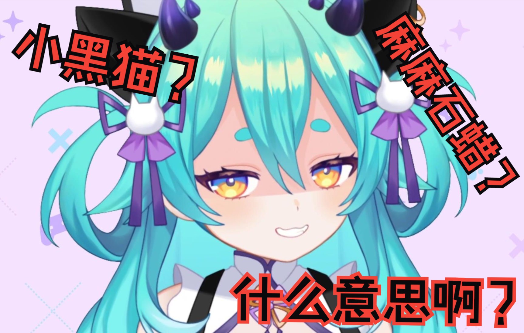 【猫雷】素质小猫雷 猫雷亲切问候小黑猫实况_哔哩哔哩_bilibili