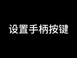 Descargar video: 设置手柄按键