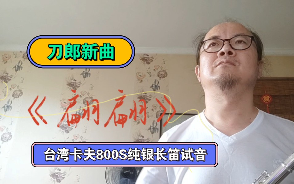 [图]刀郎新曲《翩翩》台湾CAFUL卡夫800S纯银长笛试音