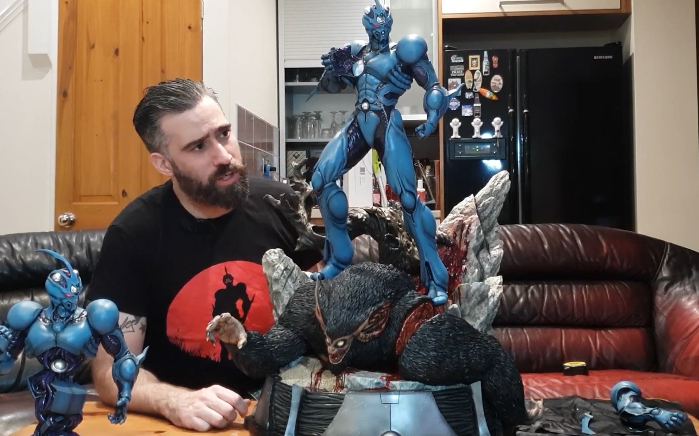 [图]强殖装甲 凯普 Prime 1 Studios The Guyver Statue Unboxing and assembly