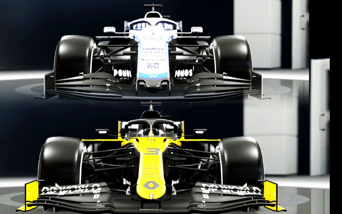 f12020威廉姆斯雷诺涂装细节更新强迫症又犯了