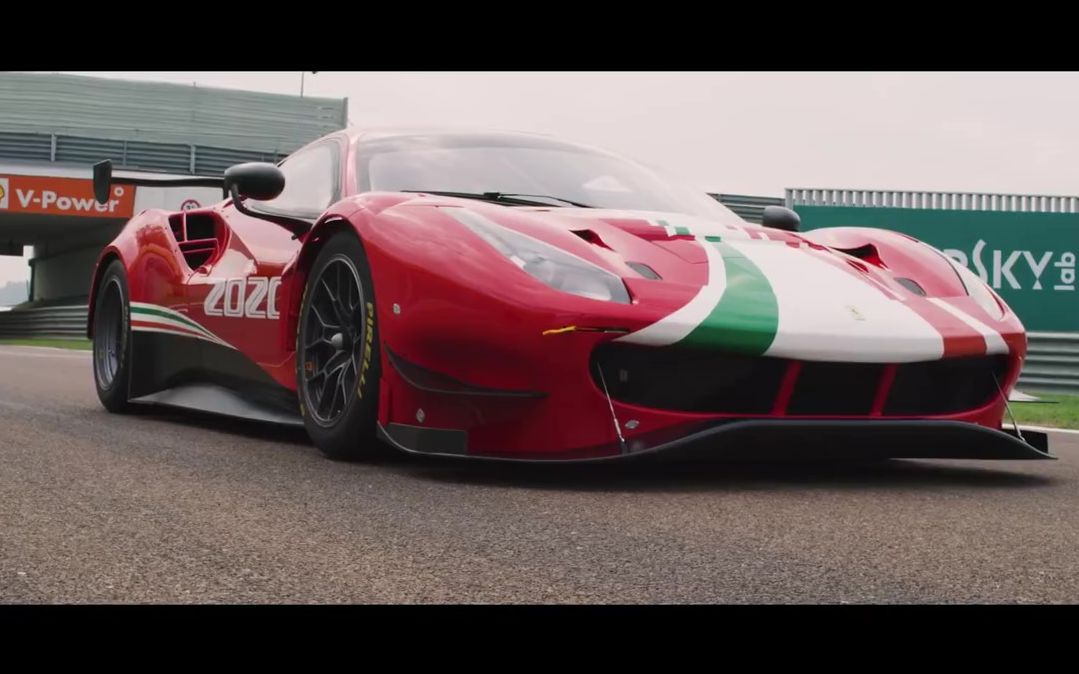 法拉利发布全新488 gt3 evo赛车