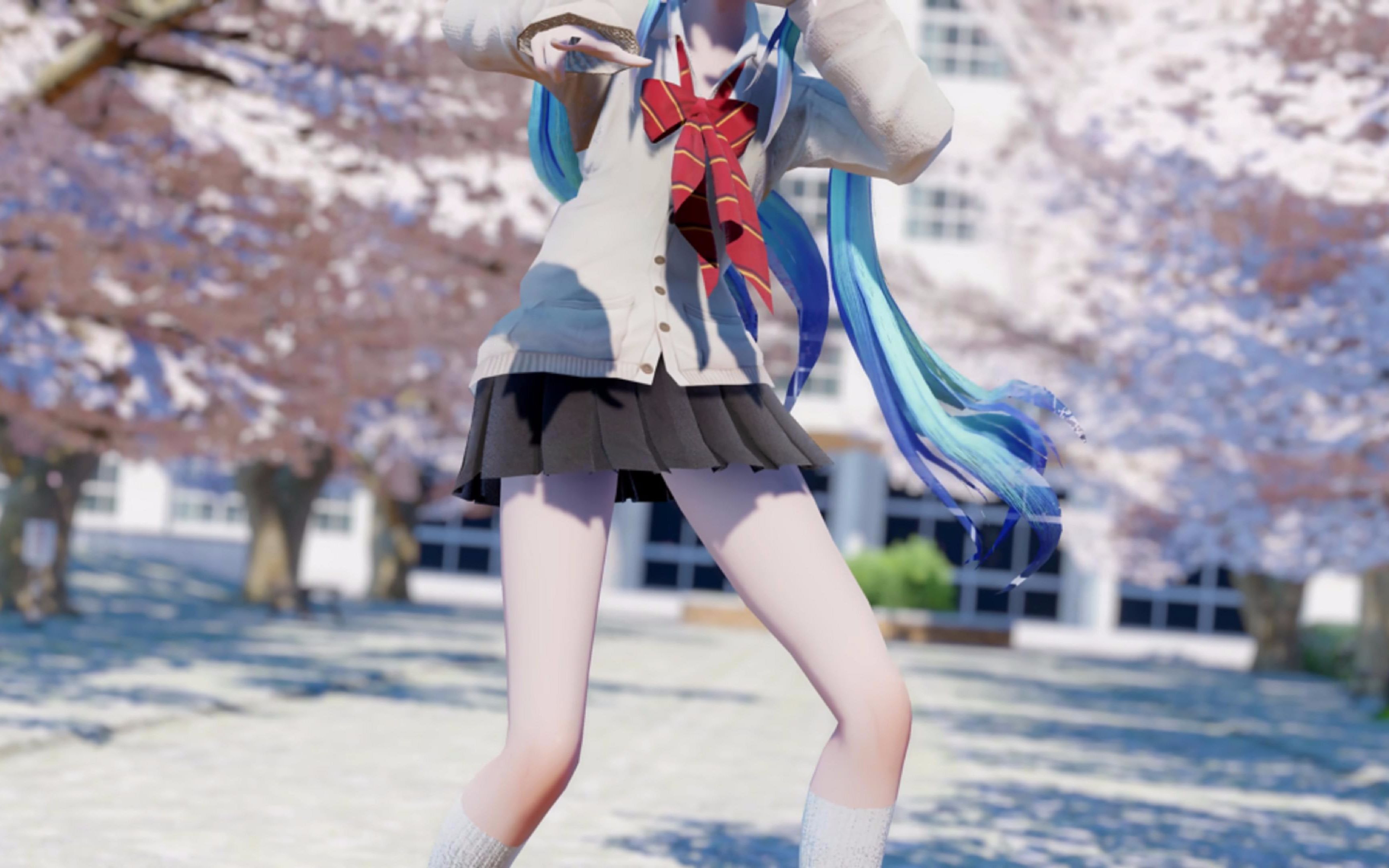 mmd初音ミクでおじゃま虫ojamamushi4k白丝小姐姐