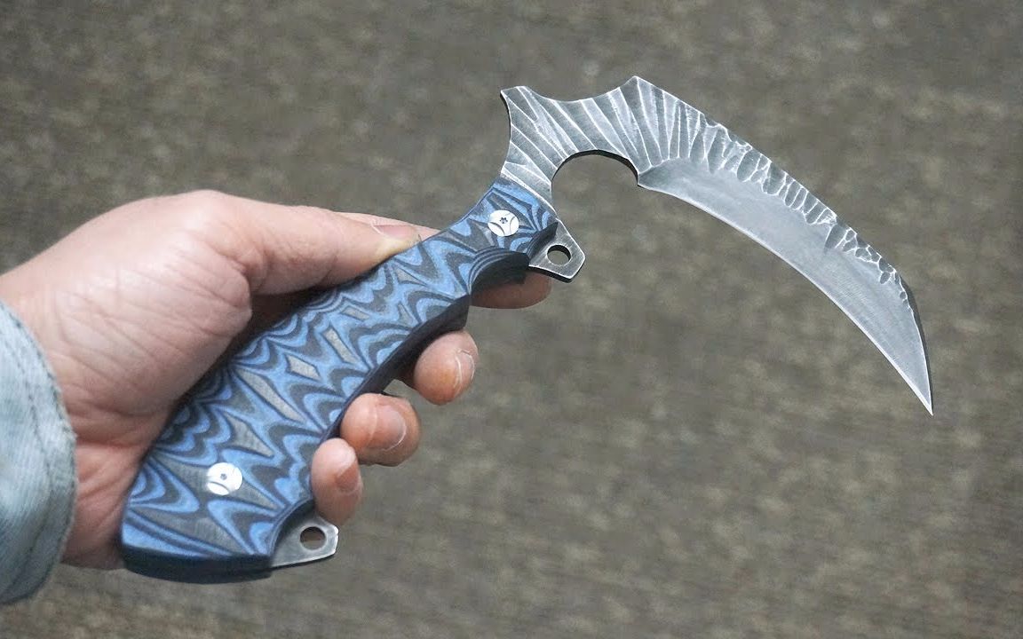 【diy制作】废旧锯片制作的小刀