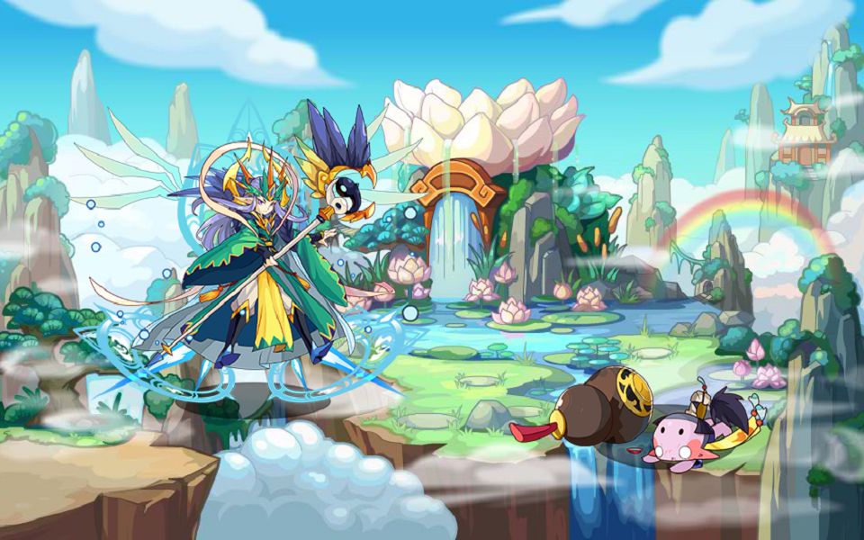 【洛克王国】减速苍羽战酒吞首发,颜值实力结合的神兽_哔哩哔哩_bili