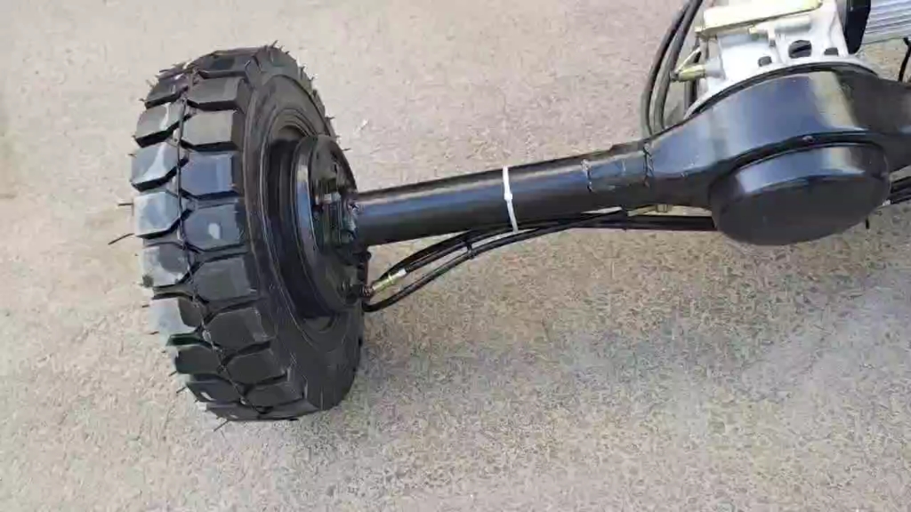 全悬浮五孔载重变档后桥总成