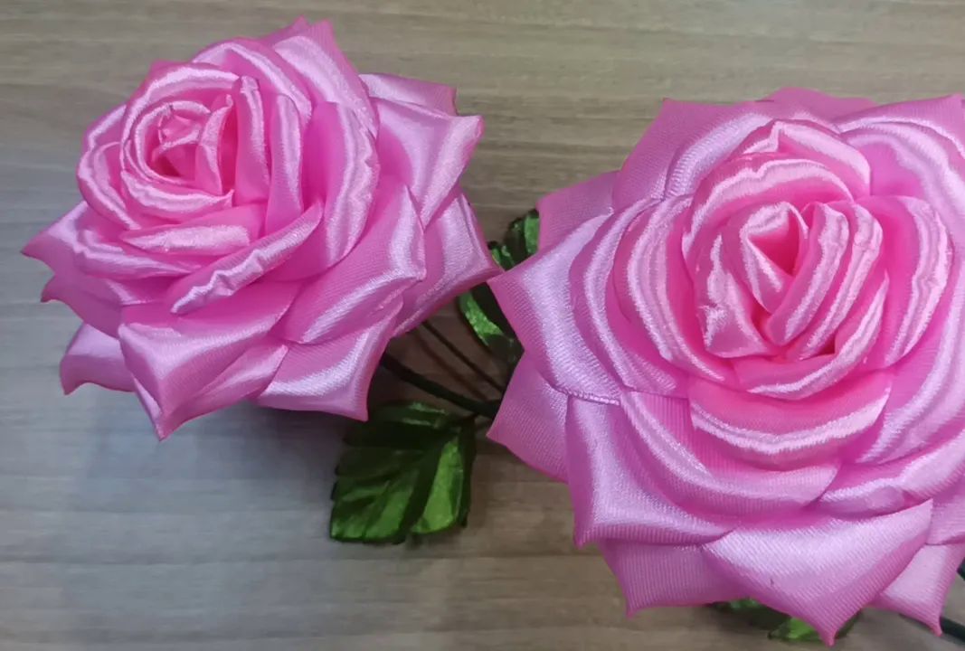 【Kerajinan ibu ningsi】玫瑰丝带花制作教程How to make a very pretty rose flower with satin哔哩哔哩bilibili