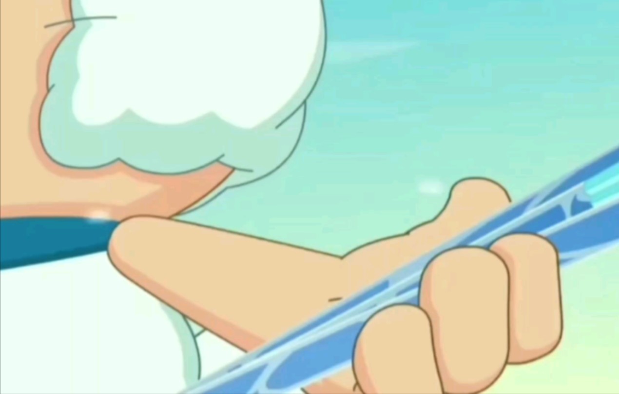 不知所措的周余 喜羊羊的寒冰扇竟然如此强大