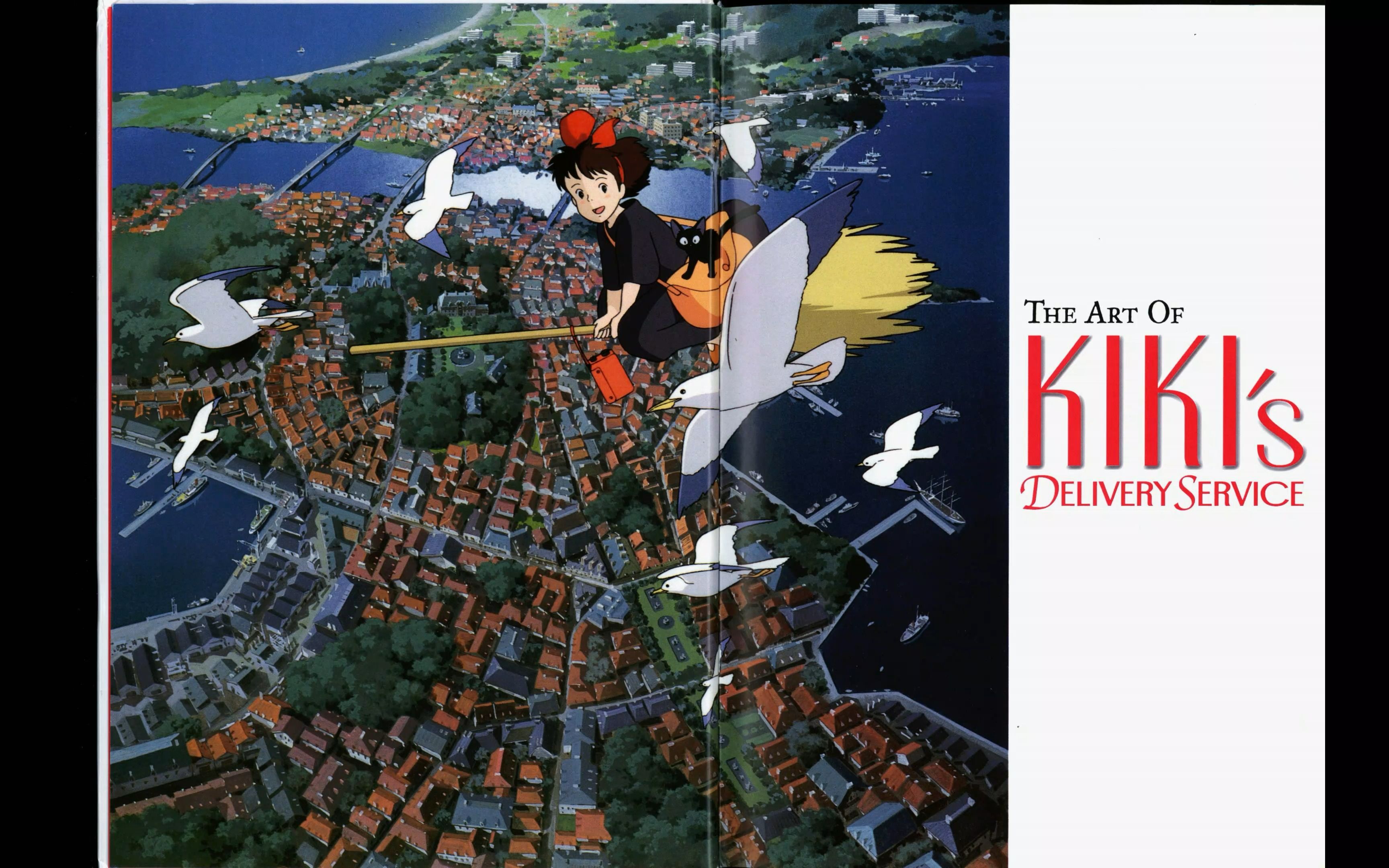 【宫崎骏作品】《魔女宅急便》设定集—4k