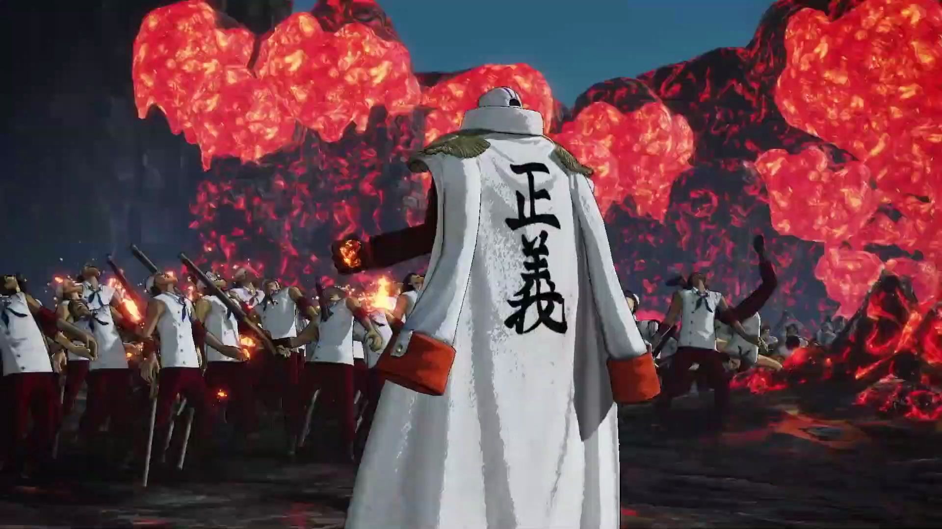 海贼无双4新角色宣传片赤犬萨卡斯基黄猿波鲁萨利诺青雉库赞登场