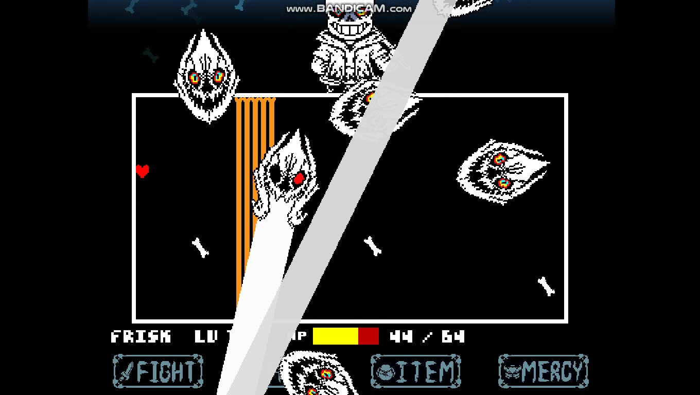 活动  复读鸭自制的dusttrust sans到了第9回合!最后一回合!