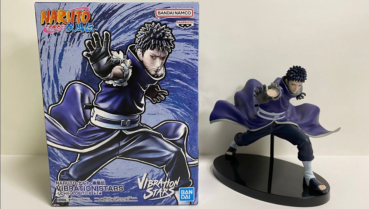 宇智波带土 ver2【火影忍者】vibration stars~眼镜厂 景品手办 开箱