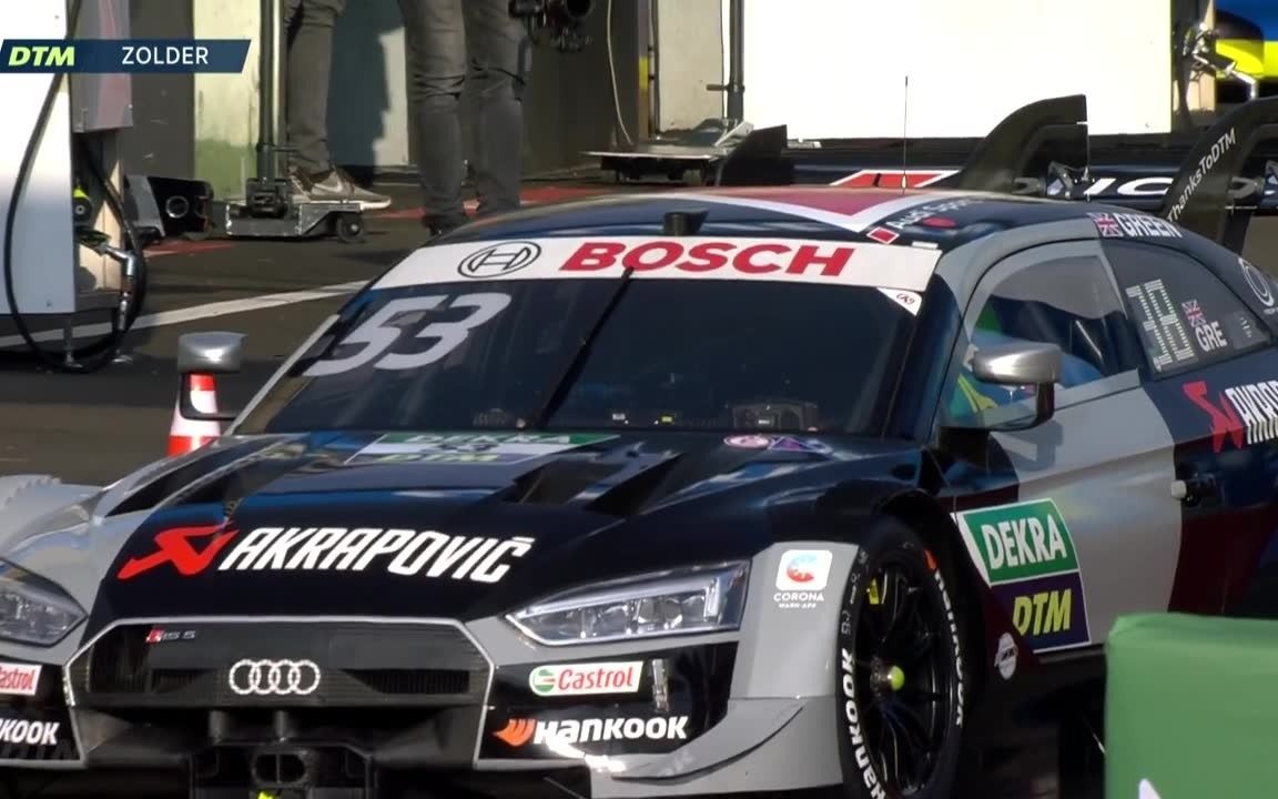 dtm德国房车大师赛zolder赛道第二节自由练习赛全场回顾
