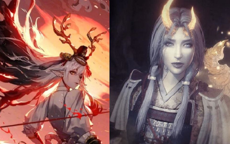 【仁王2】60帧 大岳丸_大太刀_一周目(原来主角妈妈是铃鹿御前,那