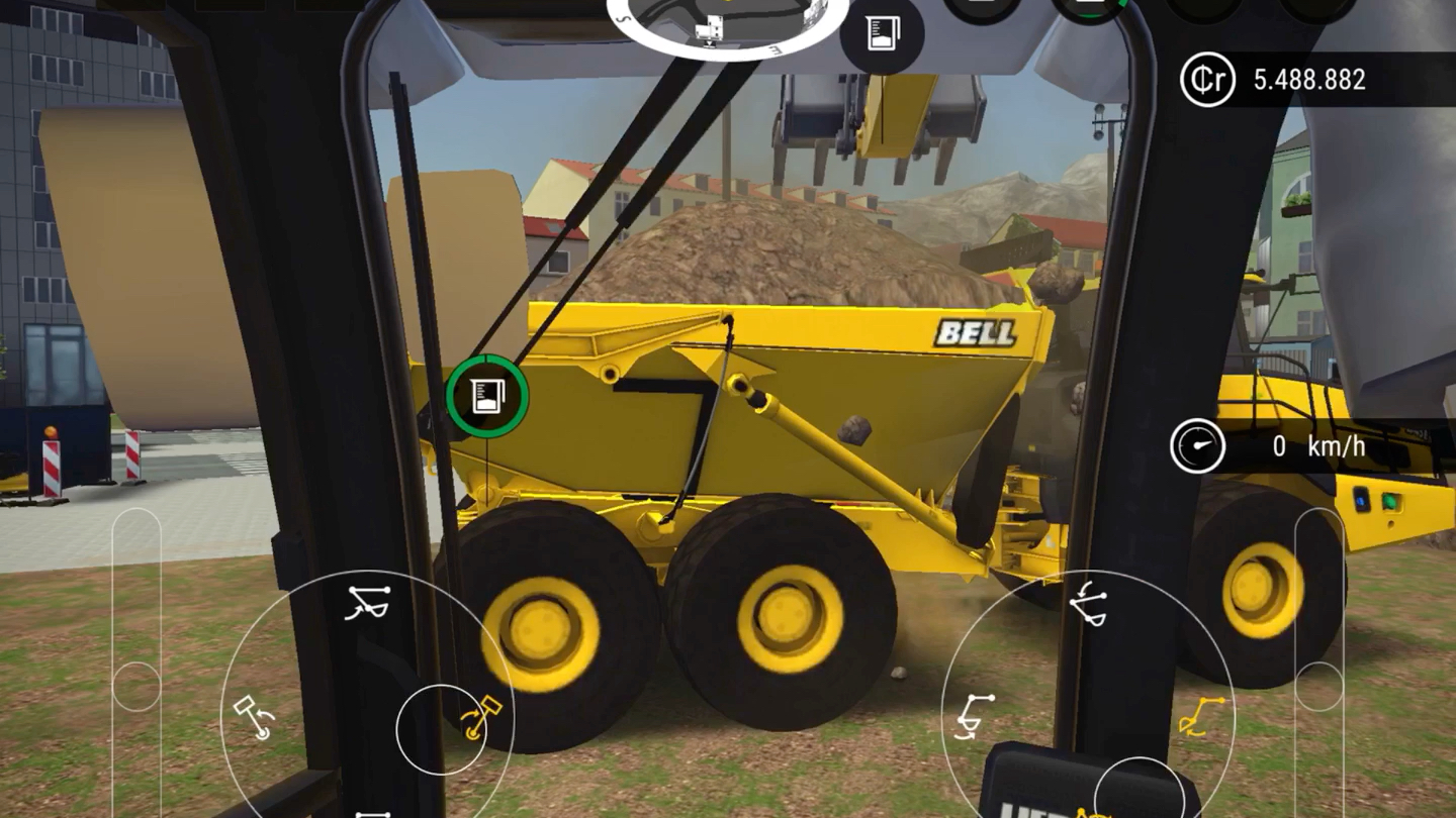 建筑模拟3:利勃海尔r956挖掘机作业,一次看够!