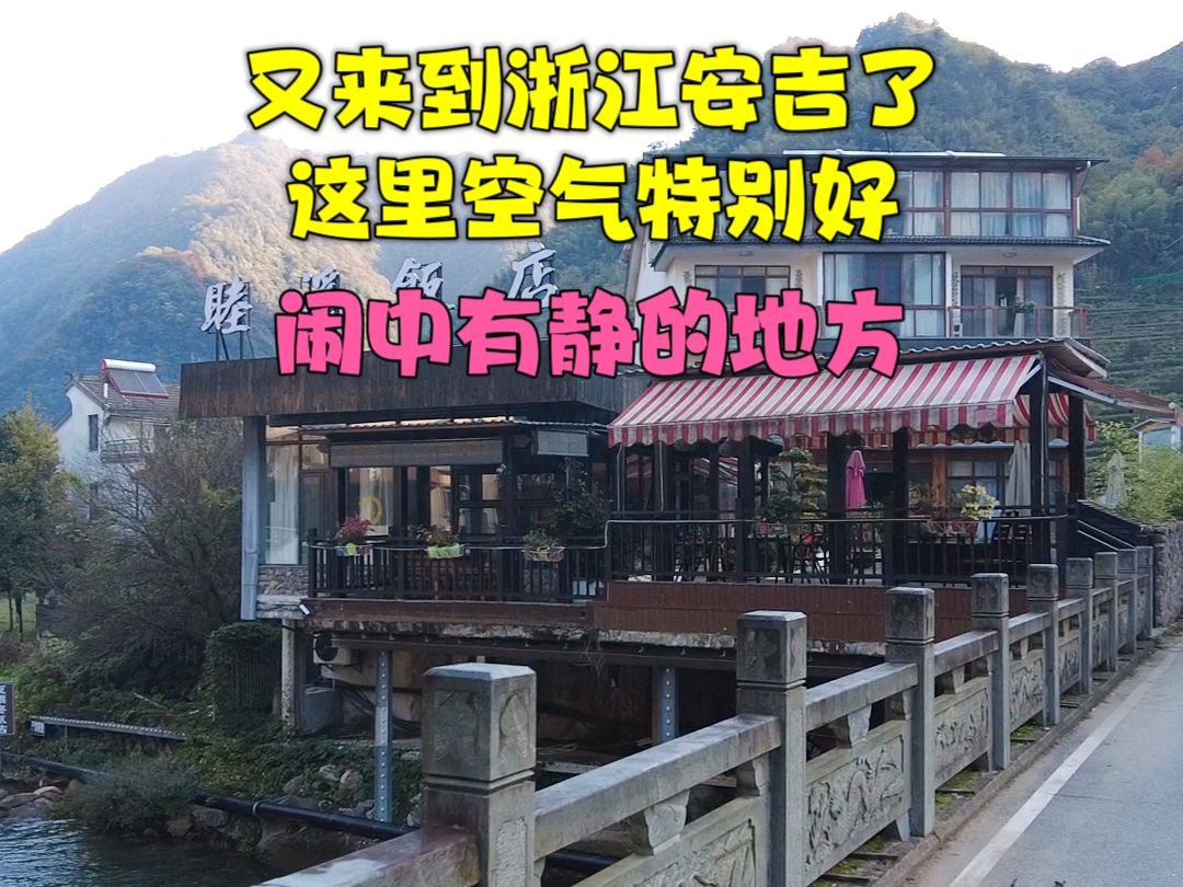 上海小伙一个人来浙江安吉散心,民宿450块三天两晚包吃住哔哩哔哩bilibili