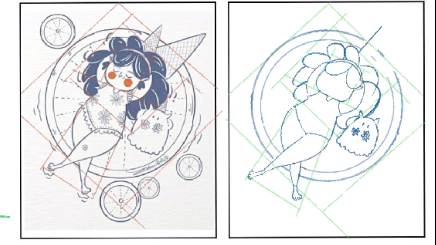 零基础自学ipad手绘第32天,画太多笔尖磨坏了
