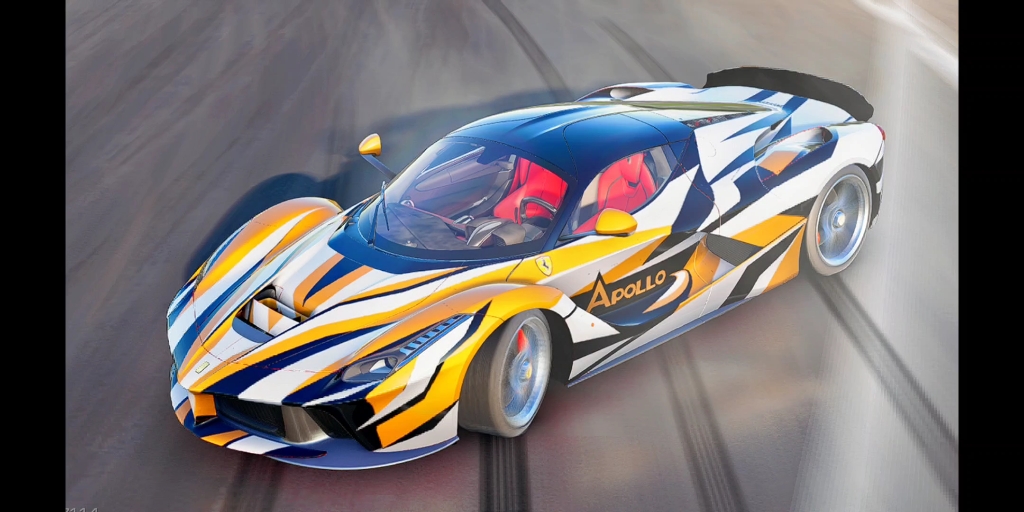 巅峰极速法拉利拉法涂装!