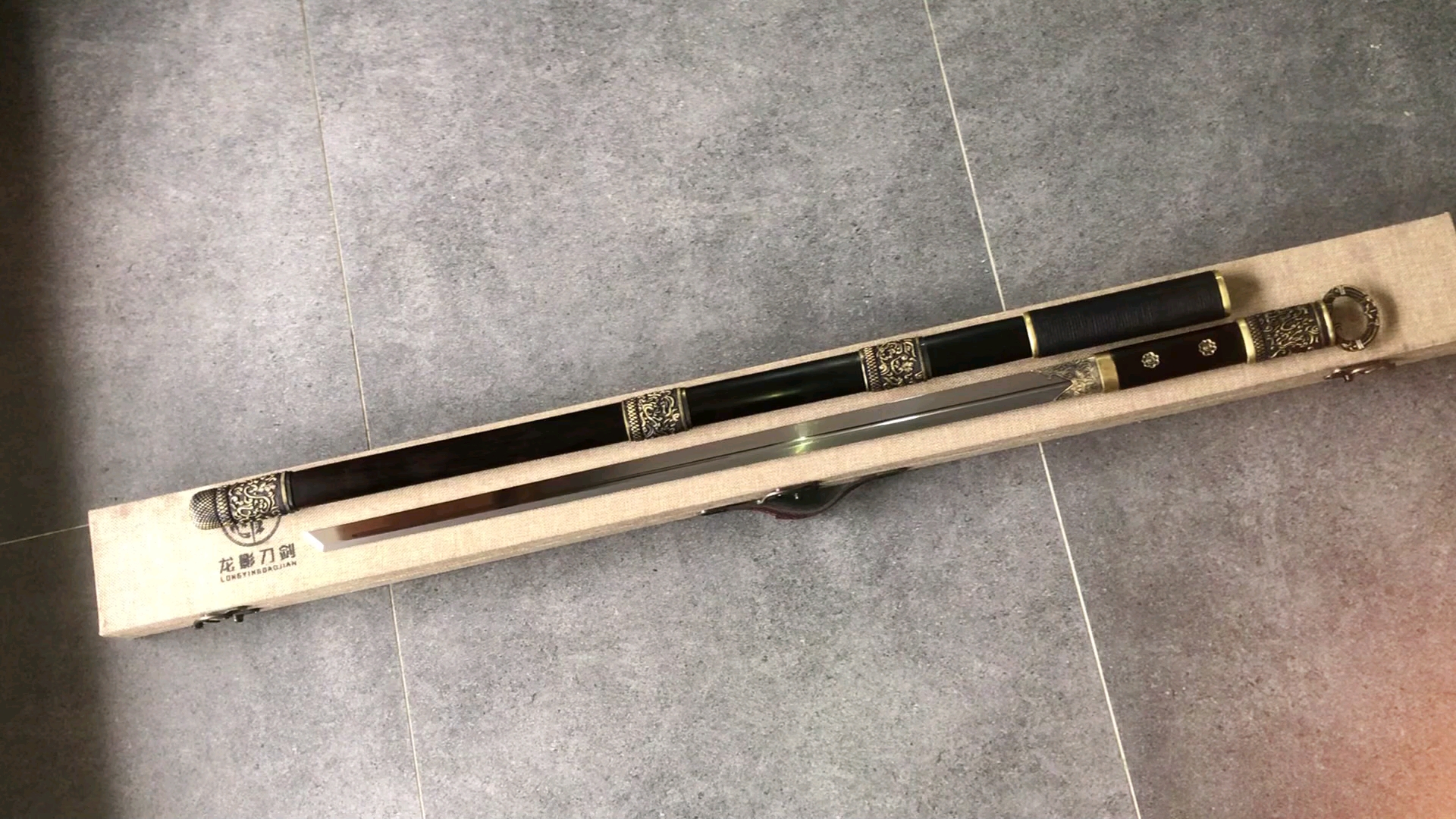 埋鞘环首刀-龙影刀剑出品