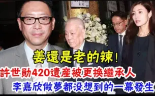 Download Video: 许晋亨60岁人财两空彻底崩溃！父亲许世勋420亿遗产被更换继承人，宁给外人也不给他原因曝光