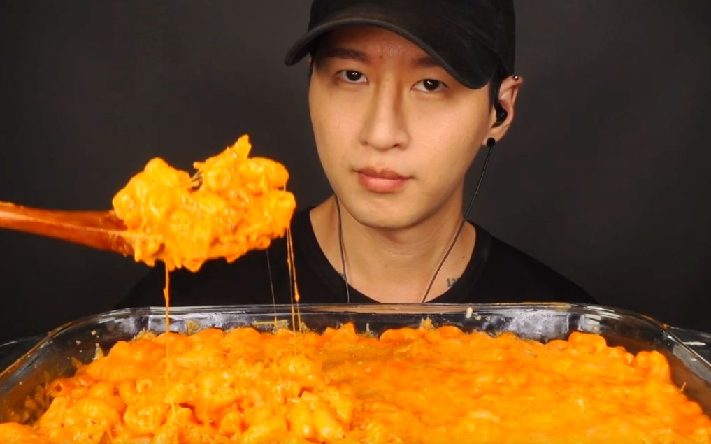 zachchoi火鸡辣酱芝士通心粉含制作过程咀嚼音