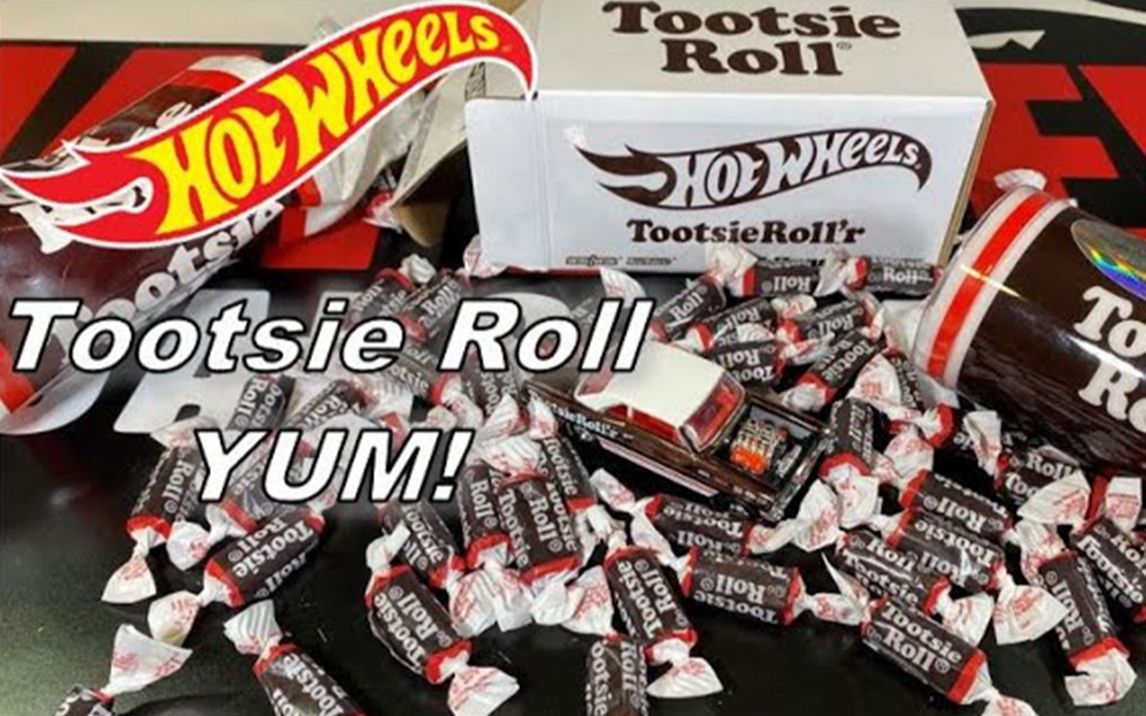 小孩开箱风火轮 hot wheels 2019 - rlc tootsie roll 巧克力糖_哔哩