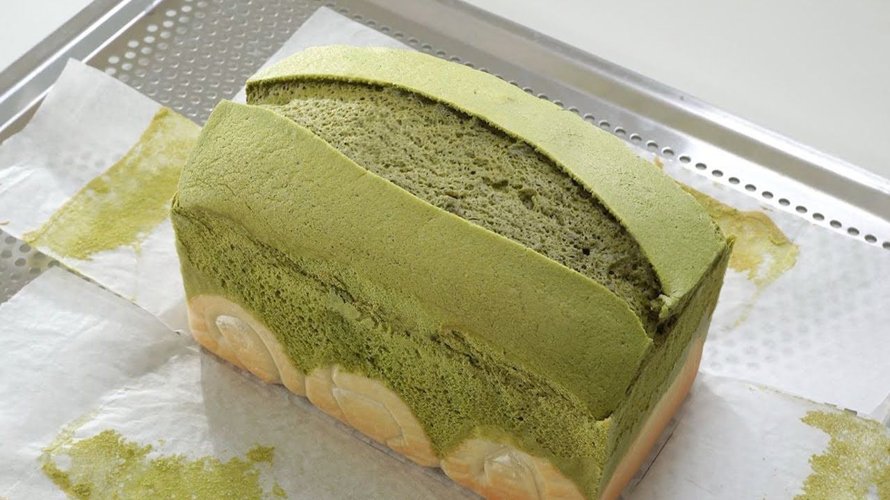 它自始至终都很美味,简单的食谱92,优质绿茶蛋糕面包